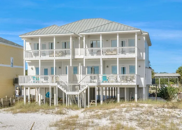 Heavenly Sunrise-Gulf-Front Home W-Pool, Great Location! Alvacationrentals