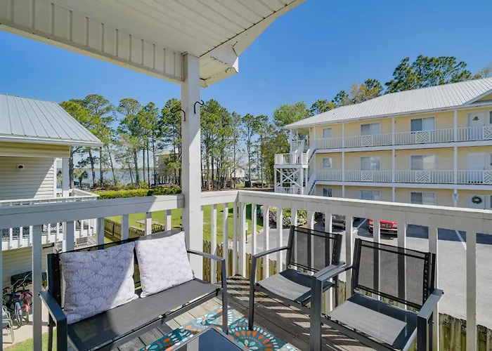 Orange Beach Condo Walk To Waterfront Park!