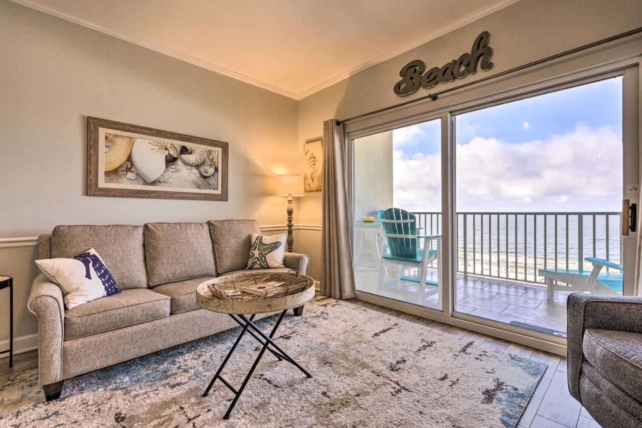 Apartment Ocean-view Orange Steps To The Gulf!