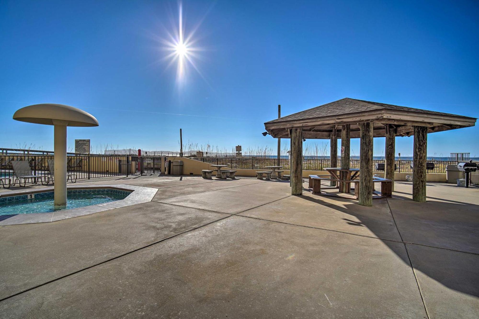 Orange With Ocean-view Balcony! Orange Beach